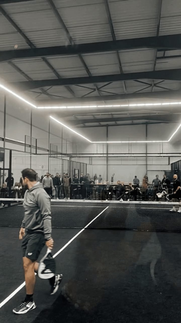 Vamos Padel Magalas Perimeter Halo Lighting