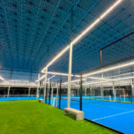 Iluminación ELLITE PADEL en Bela Pádel Center Barcelona