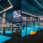 Iluminación con el sistema ELLITE PADEL en M3 Padel Academy Madrid