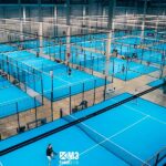 Panorámica de Iluminación con el sistema ELLITE PADEL en M3 Padel Academy Madrid
