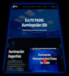 Nueva web Led Padel